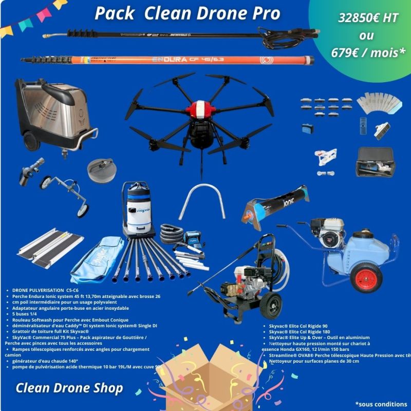 Kit Clean Drone Pro