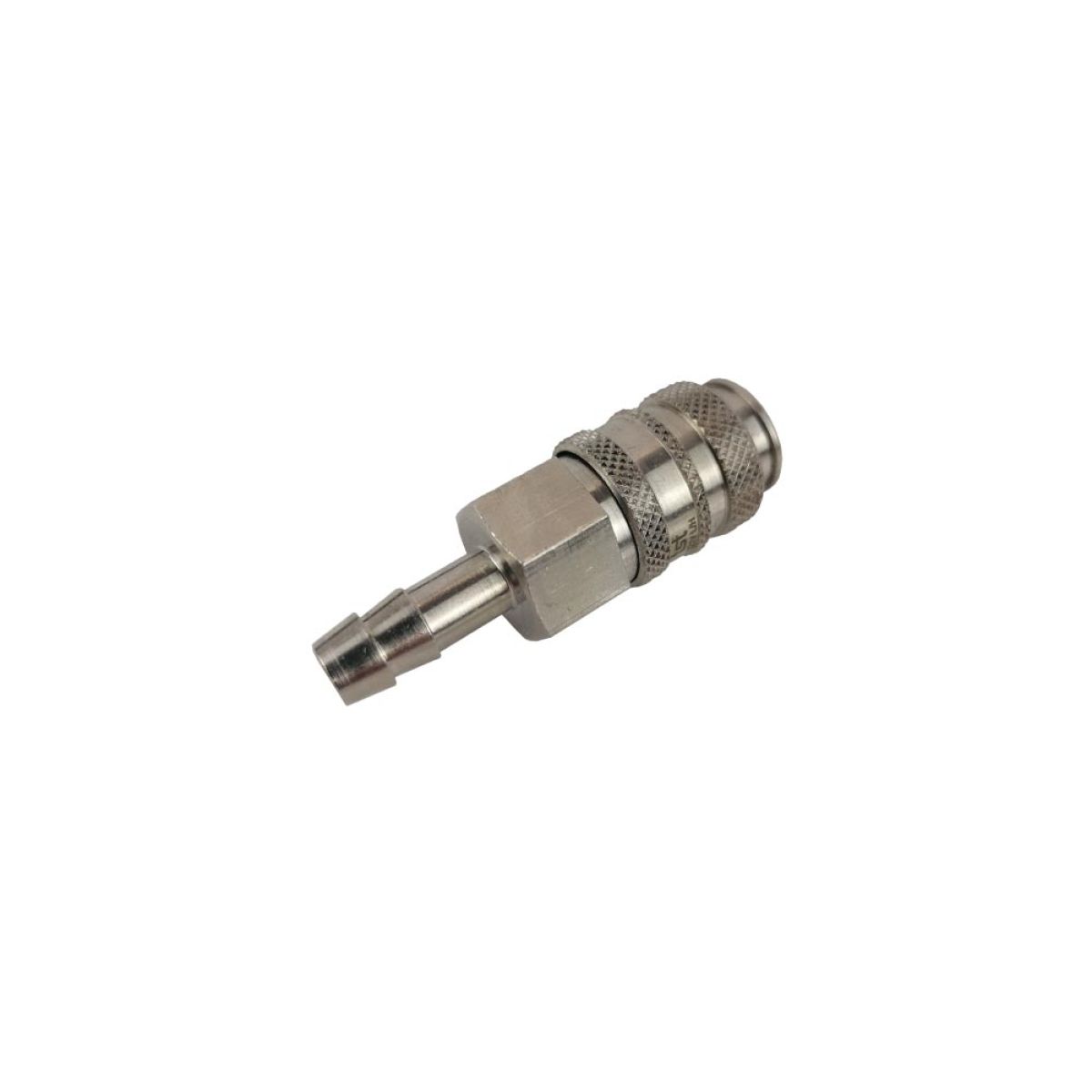 Connecteur femelle Q21 avec embout de tuyau de 6 mm et joint Viton