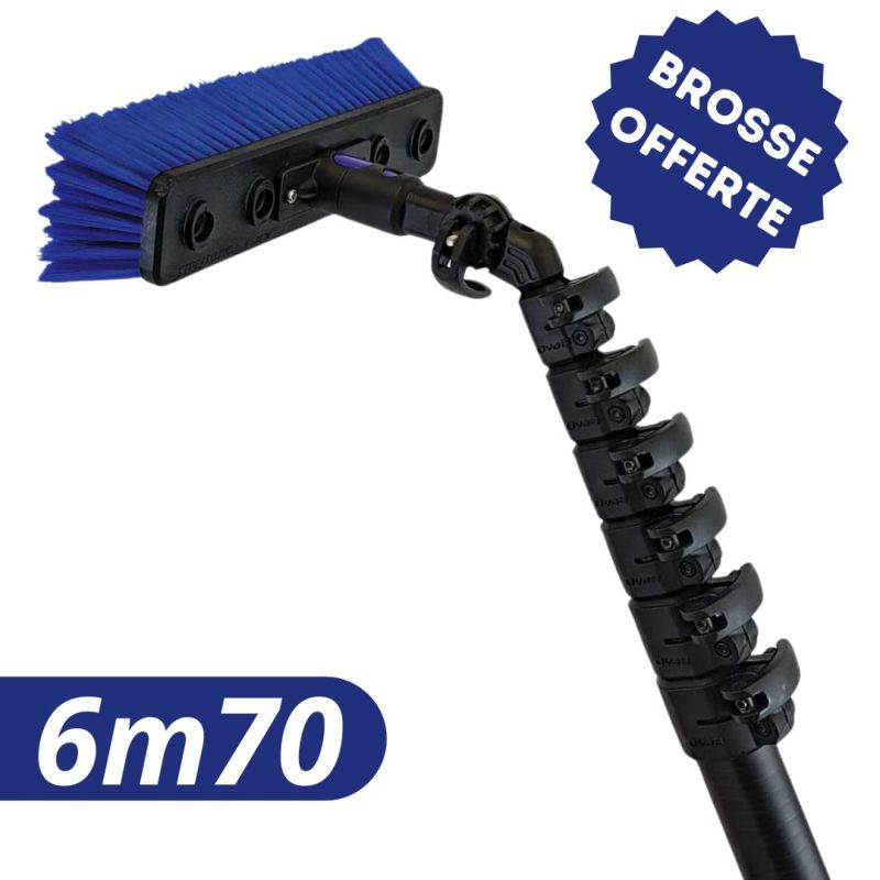 Streamline® OVA8® Perche télescopique en fibre de carbone
