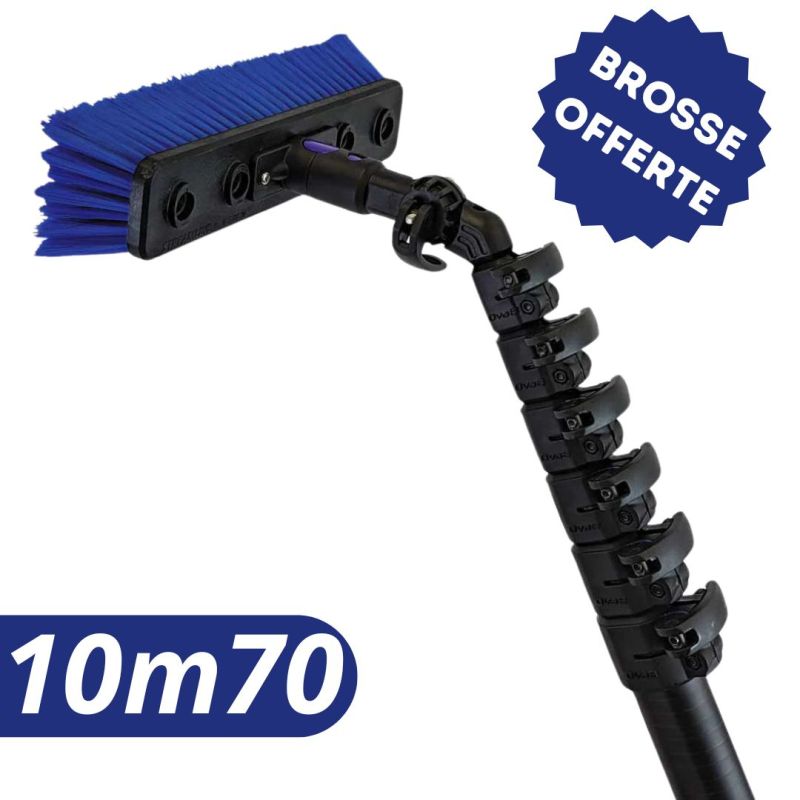 Streamline® OVA8® Perche télescopique en fibre de carbone