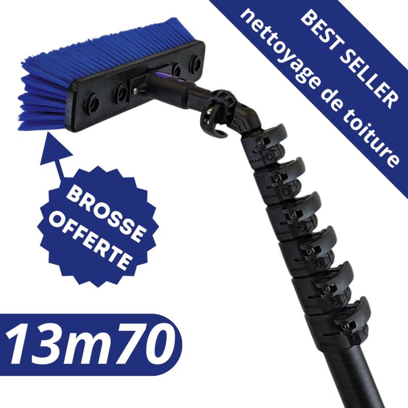 Streamline® OVA8® Perche télescopique en fibre de carbone