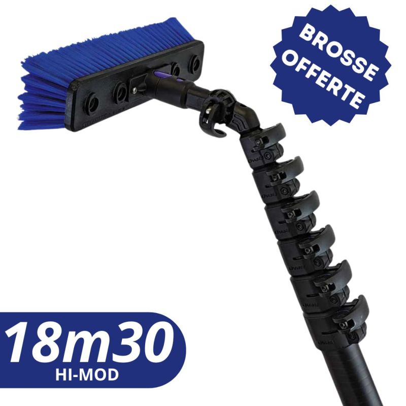 Streamline® OVA8® Perche télescopique en fibre de carbone