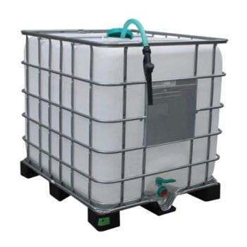 photo Reservoir IBC 1000L avec pompe de transfert