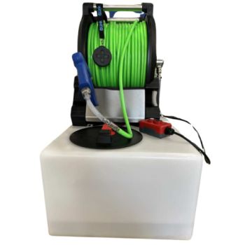 système pulvérisation 125L, enrouleur manuel, télécommande contrôle